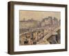 Pont Neuf - Brouillard, 1902-Camille Pissarro-Framed Giclee Print