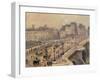 Pont Neuf - Brouillard, 1902-Camille Pissarro-Framed Giclee Print