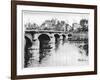 Pont Neuf, C1870-1930-Eugene Bejot-Framed Giclee Print