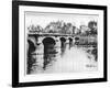 Pont Neuf, C1870-1930-Eugene Bejot-Framed Giclee Print