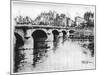 Pont Neuf, C1870-1930-Eugene Bejot-Mounted Giclee Print