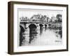 Pont Neuf, C1870-1930-Eugene Bejot-Framed Giclee Print