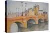 Pont Neuf Et Ile De La Cite, 2010-Antonia Myatt-Stretched Canvas