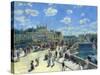 Pont Neuf, Paris by Pierre-Auguste Renoir-null-Stretched Canvas