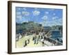 Pont Neuf, Paris by Pierre-Auguste Renoir-null-Framed Giclee Print