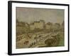 Pont-Neuf, Paris, Snow, Second Series, 1902-Camille Pissarro-Framed Giclee Print