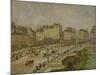 Pont-Neuf, Paris, Snow, Second Series, 1902-Camille Pissarro-Mounted Giclee Print