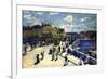 Pont-Neuf-Pierre-Auguste Renoir-Framed Premium Giclee Print