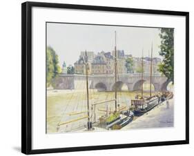 Pont Neuf-Julian Barrow-Framed Giclee Print