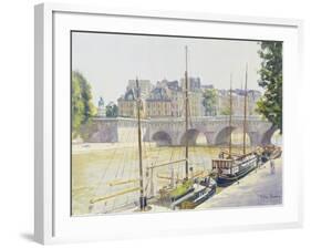 Pont Neuf-Julian Barrow-Framed Giclee Print