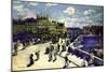 Pont-Neuf-Pierre-Auguste Renoir-Mounted Art Print