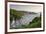 Pont Pill, Polruan and the Fowey Estuary from Hall Walk Near Bodinnick, Cornwall, England. Summer-Adam Burton-Framed Photographic Print