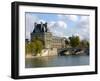 Pont Royal and the Louvre Museum, Paris, France-Lisa S. Engelbrecht-Framed Premium Photographic Print