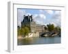 Pont Royal and the Louvre Museum, Paris, France-Lisa S. Engelbrecht-Framed Premium Photographic Print