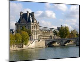 Pont Royal and the Louvre Museum, Paris, France-Lisa S. Engelbrecht-Mounted Premium Photographic Print