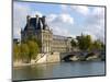 Pont Royal and the Louvre Museum, Paris, France-Lisa S. Engelbrecht-Mounted Photographic Print