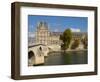 Pont Royal and the Louvre Museum, Paris, France-Lisa S. Engelbrecht-Framed Photographic Print