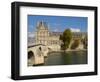 Pont Royal and the Louvre Museum, Paris, France-Lisa S. Engelbrecht-Framed Photographic Print