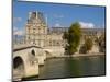 Pont Royal and the Louvre Museum, Paris, France-Lisa S. Engelbrecht-Mounted Photographic Print