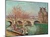 Pont Royal and the Pavillon De Flore, 1903-Camille Pissarro-Mounted Giclee Print