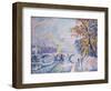 Pont Royal, Autumn; Pont Royal, Automne, 1930-Paul Signac-Framed Giclee Print