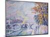 Pont Royal, Autumn; Pont Royal, Automne, 1930-Paul Signac-Mounted Giclee Print