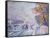 Pont Royal, Autumn; Pont Royal, Automne, 1930-Paul Signac-Framed Stretched Canvas