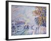 Pont Royal, Autumn; Pont Royal, Automne, 1930-Paul Signac-Framed Giclee Print