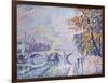 Pont Royal, Autumn-Paul Signac-Framed Giclee Print