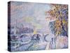 Pont Royal, Autumn-Paul Signac-Stretched Canvas