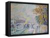 Pont Royal in Autumn, Paris, 1920-Paul Signac-Framed Stretched Canvas