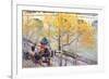 Pont Royal, Paris-Childe Hassam-Framed Premium Giclee Print