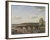 Pont Royal seen from Quai Voltaire, 1812-Christoffer-wilhelm Eckersberg-Framed Giclee Print