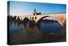 Pont Saint-Benezet and Saint Nicholas Chapel-null-Stretched Canvas