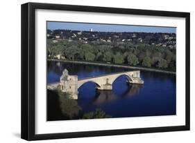Pont Saint-Benezet-null-Framed Giclee Print