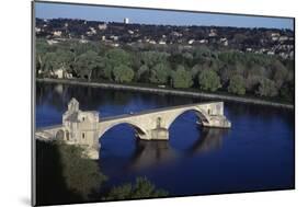 Pont Saint-Benezet-null-Mounted Giclee Print