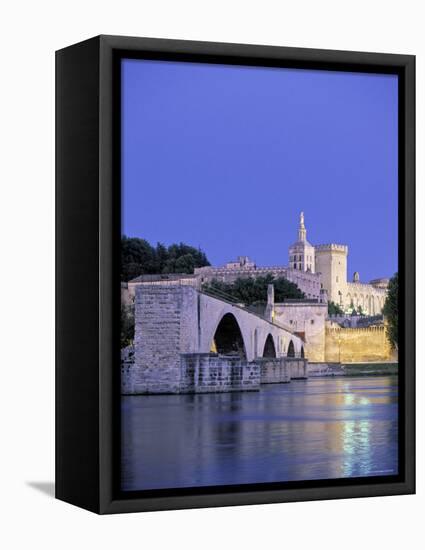 Pont St. Benezet, Avignon, Provence, France-Walter Bibikow-Framed Stretched Canvas