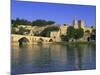 Pont St. Benezet Bridge Over the Rhone River, Avignon, Vaucluse, Provence, France-Gavin Hellier-Mounted Photographic Print