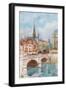 Pont St Michel and Ste Chapelle, Paris-Herbert Menzies Marshall-Framed Giclee Print