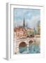 Pont St Michel and Ste Chapelle, Paris-Herbert Menzies Marshall-Framed Giclee Print