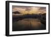 Pont Tournant Sunset-Sebastien Lory-Framed Photographic Print