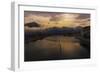 Pont Tournant Sunset-Sebastien Lory-Framed Photographic Print