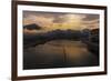 Pont Tournant Sunset-Sebastien Lory-Framed Photographic Print