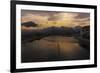 Pont Tournant Sunset-Sebastien Lory-Framed Photographic Print