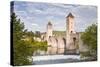 Pont Valentre in the City of Cahors, Lot, France, Europe-Julian Elliott-Stretched Canvas