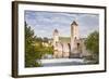 Pont Valentre in the City of Cahors, Lot, France, Europe-Julian Elliott-Framed Photographic Print