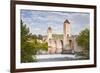 Pont Valentre in the City of Cahors, Lot, France, Europe-Julian Elliott-Framed Photographic Print