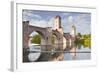 Pont Valentre in the City of Cahors, Lot, France, Europe-Julian Elliott-Framed Photographic Print