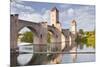 Pont Valentre in the City of Cahors, Lot, France, Europe-Julian Elliott-Mounted Photographic Print