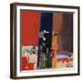 Pont-Mohammed Jassim Al-Zubaidi-Framed Art Print